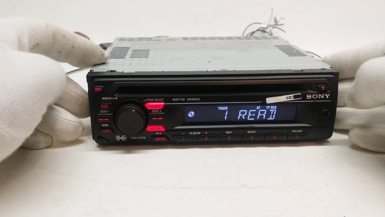 Sony cdx gt24