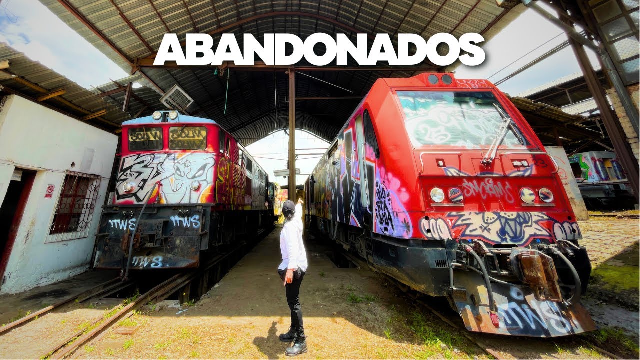 🚂Los TRENES ABANDONADOS de Chiriyaku I Quito-Ecuador 🇪🇨
