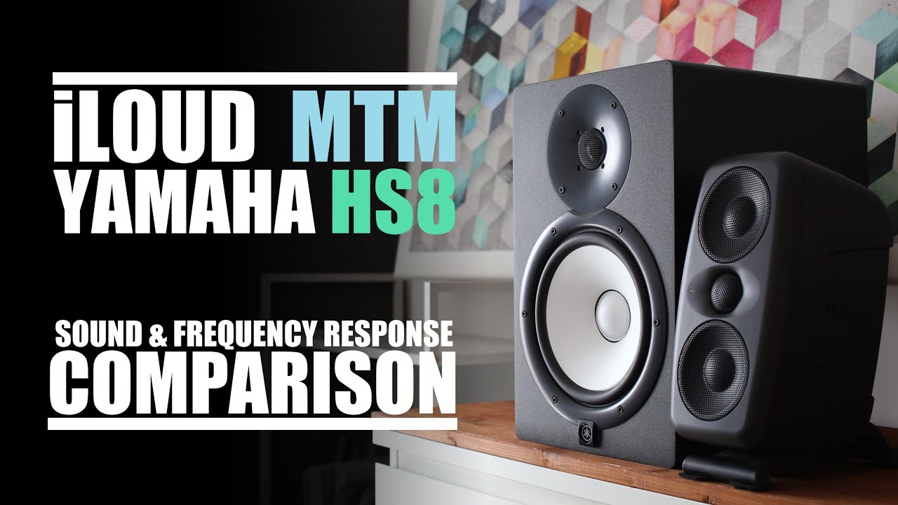 Yamaha HS8 против IK Multimedia iLoud MTM || Сравнение звука и частотных характеристик