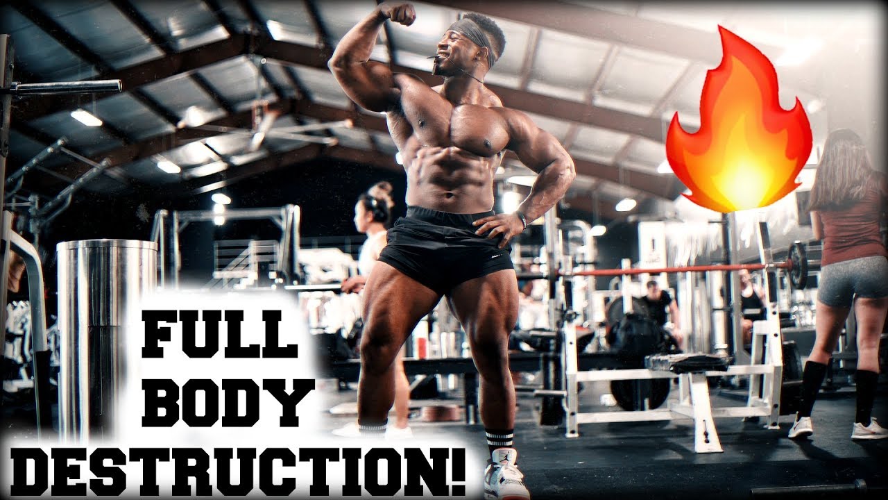 FULL BODY DESTRUCTION! | FULL RAW WORKOUT