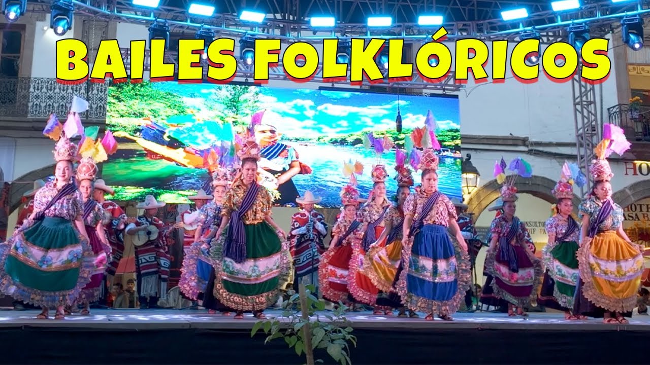 Bailes Folklóricos en Pátzcuaro #Michoacán #cultura #Danzas #tradición 