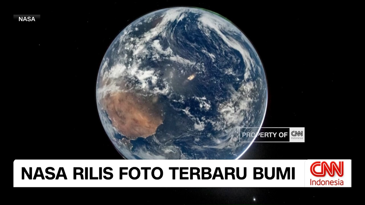 NASA Rilis Foto Terbaru Bumi dari Kapsul Orion