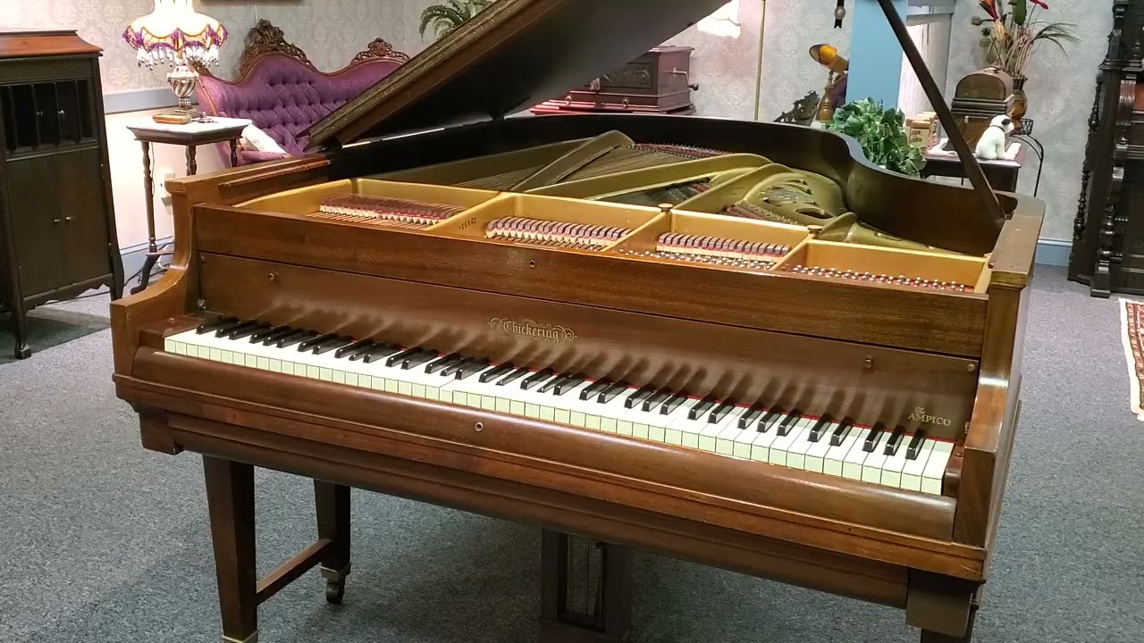 The Chickering AMPICO plays Irving Berlin's Let's Face the Music and Dance!