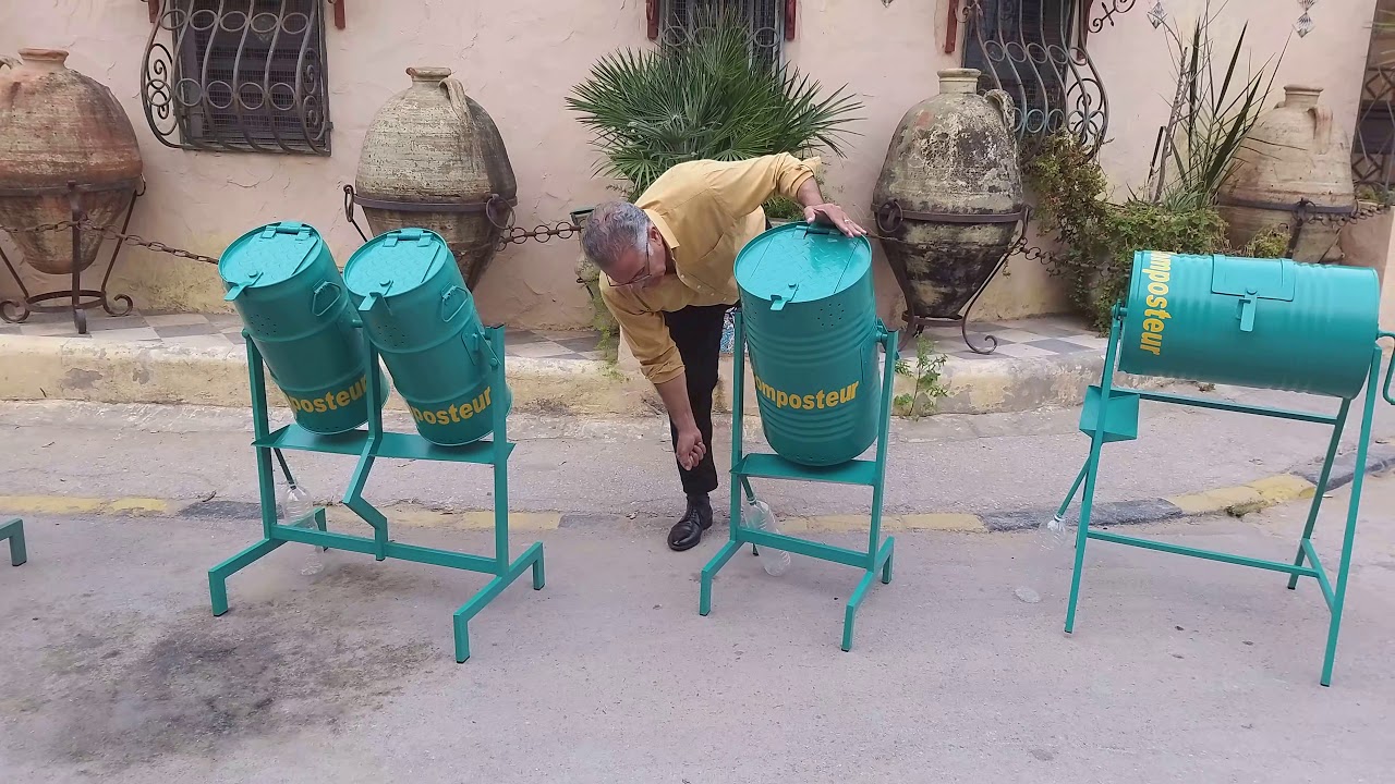 Composteur maison , verticale 50L