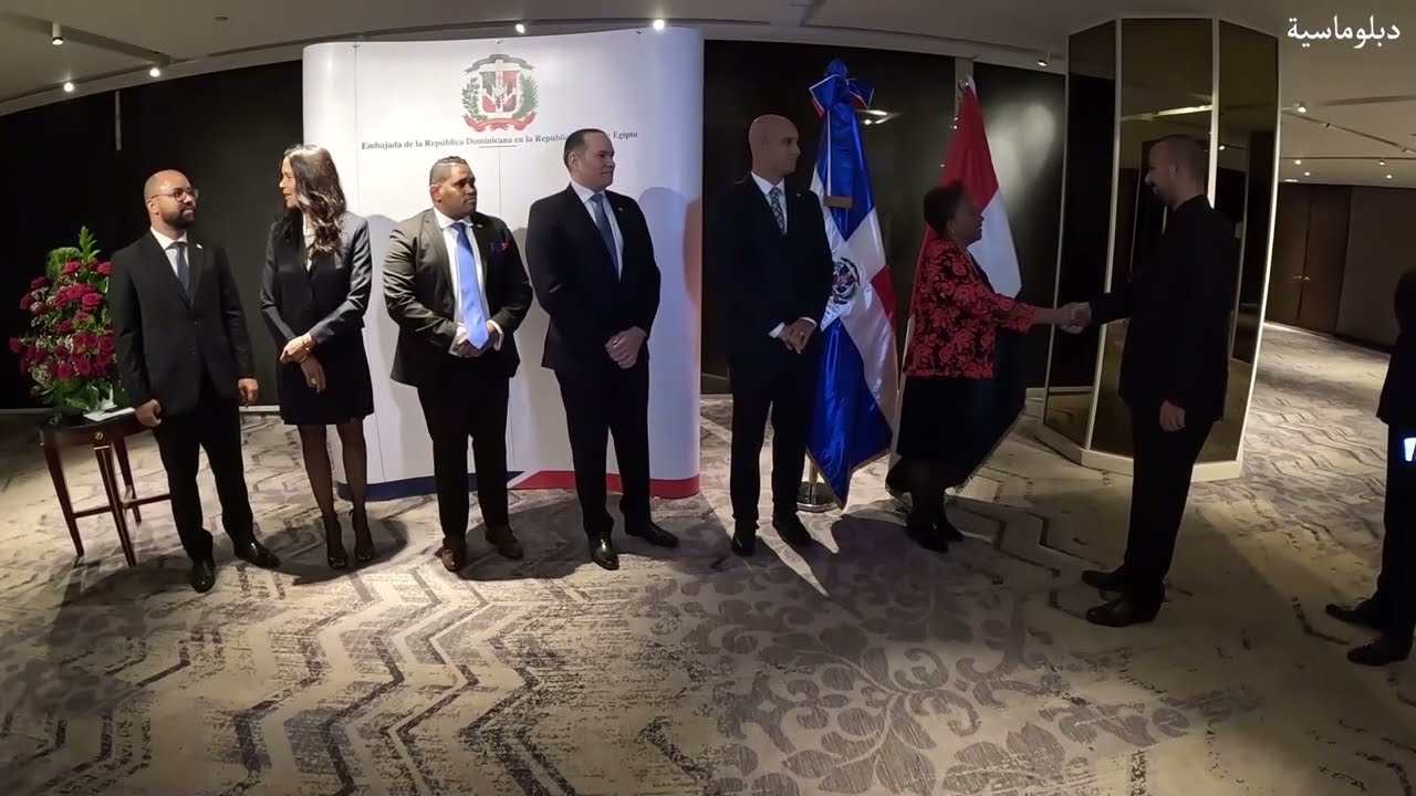 تغطية مجلة دبلوماسية لاحتفال سفارة الدومينيكان بالذكرى السنوية الـ 182للاستقلال الوطني للدومينيكان
