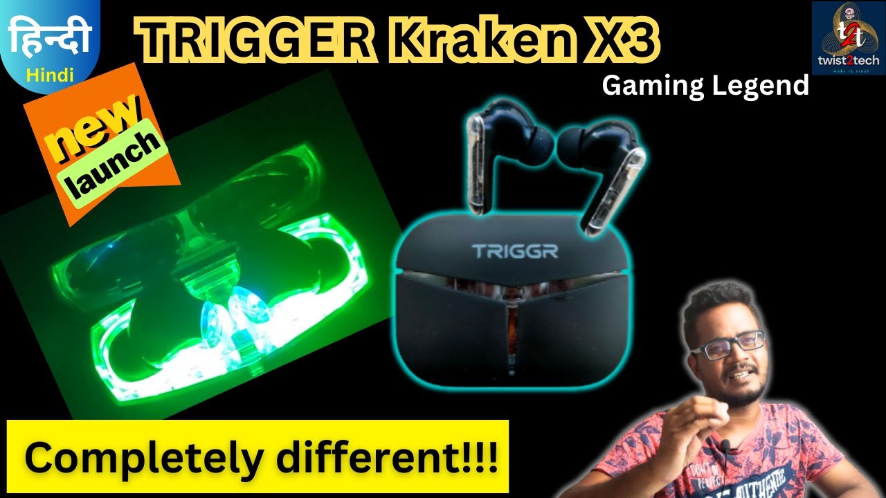 Trigger Kraken X3 #gaming #earbuds ⚡NEW LAUNCH all details