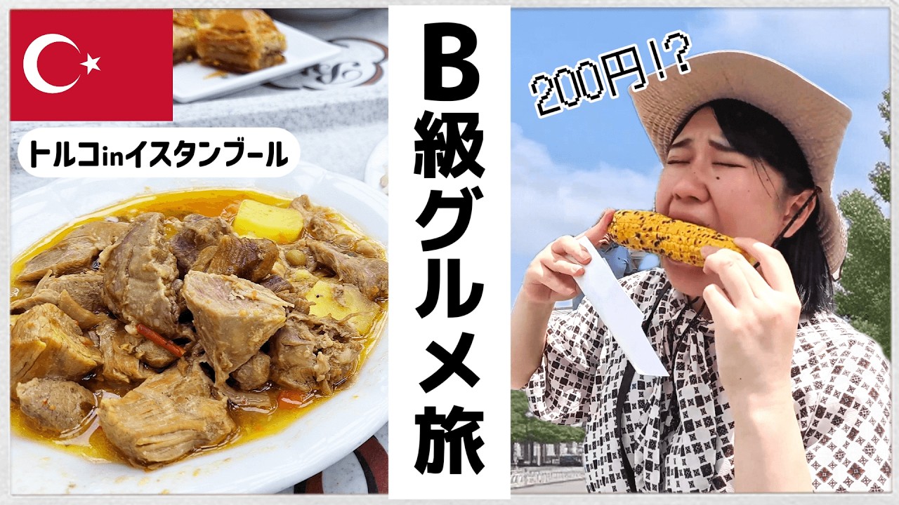 【トルコ旅】B級グルメを求め！イスタンブールでRPG風に街歩き！#トルコ  #トルコ旅行 #イスタンブール旅行   #トルコ料理    #海外旅行