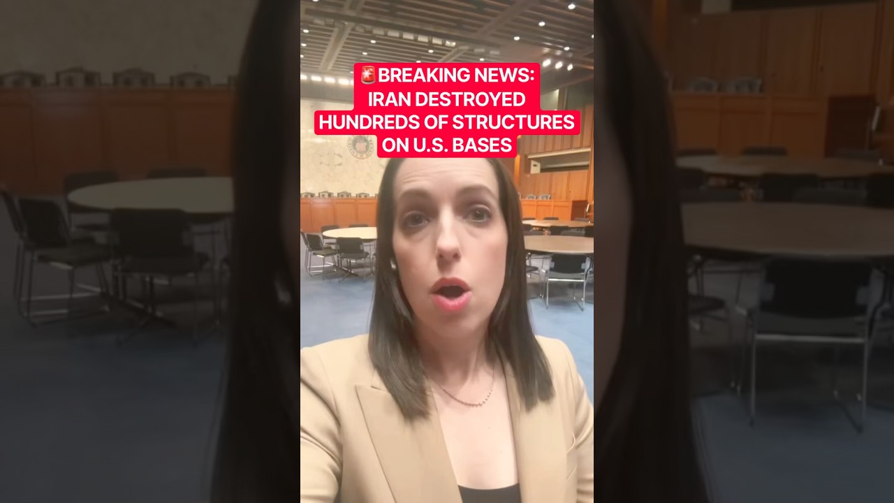 IRAN DESTROYED hundreds of structures on U.S. BASES in the Middle East
