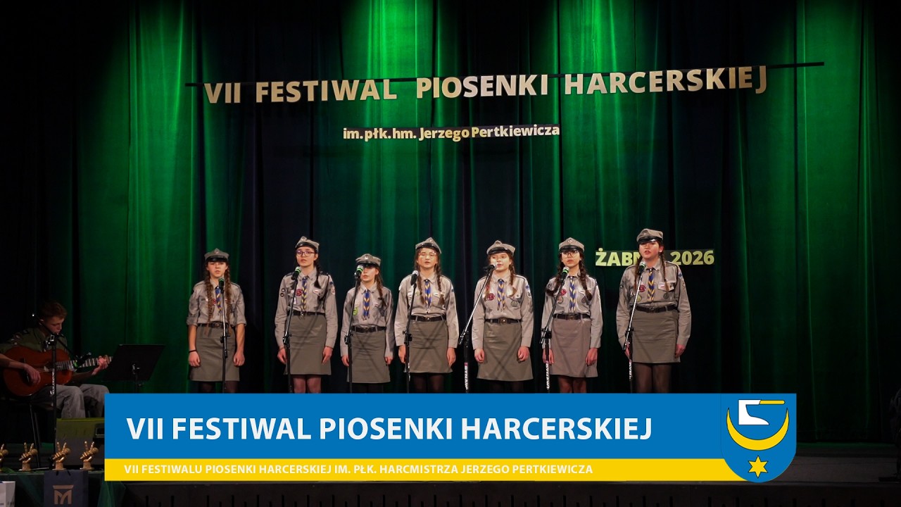 VII FESTIWAL PIOSENKI HARCERSKIEJ W ŻABNIE
