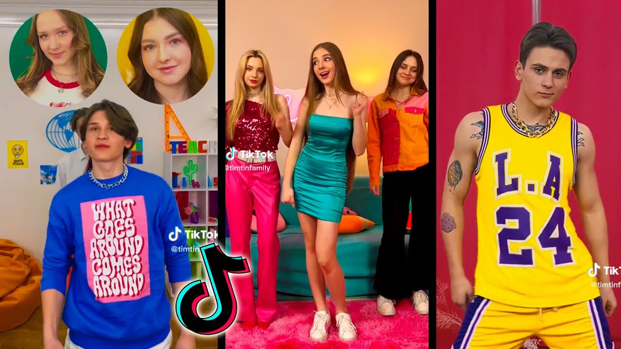 Tim Tin Family TikTok Compilation Videos 8 💕💋🌈