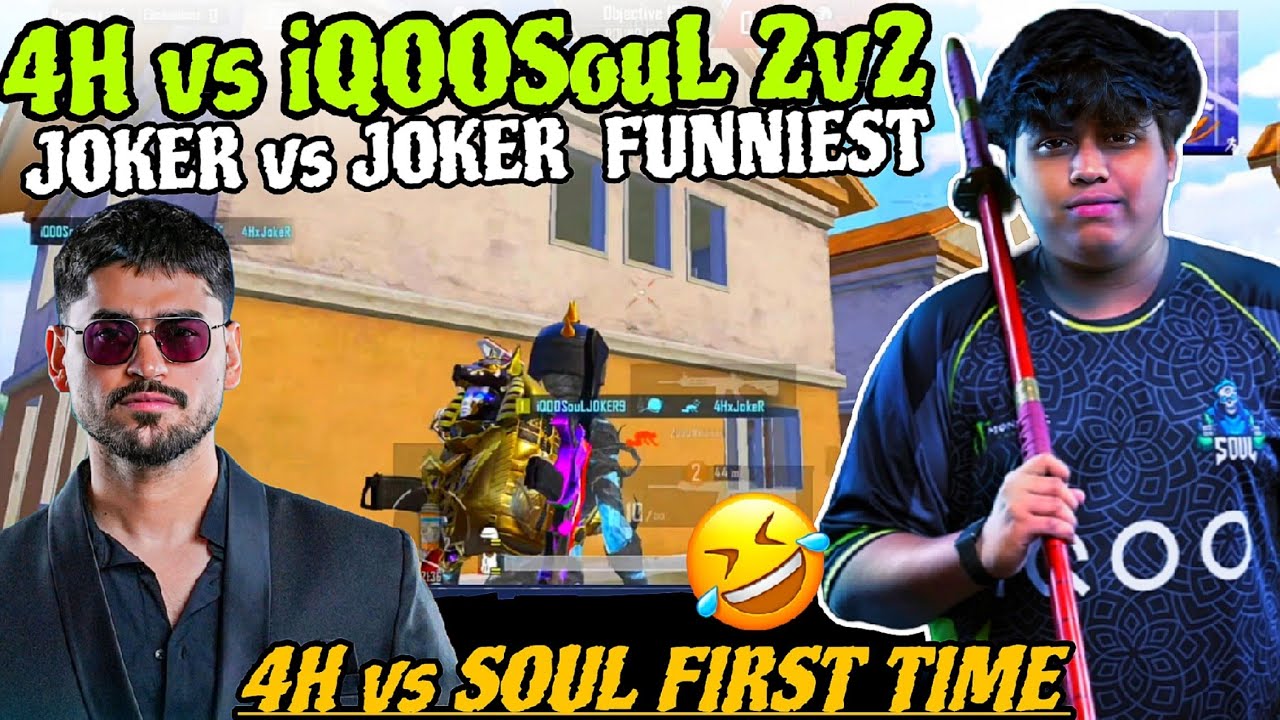 S8UL 4H vs SouL For The First Time 🔥 Joker vs Joker 😂 S8UL Joker Shocked by SouL Joker ✅SouLRegaltos