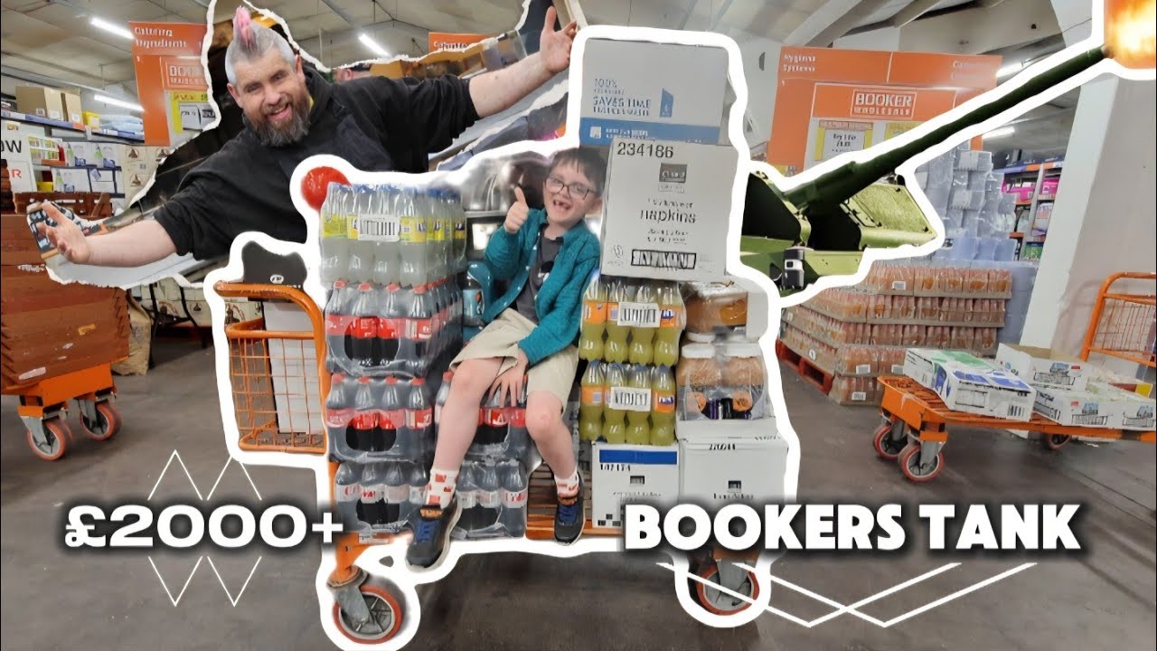 We Built a Bookers Tank..
