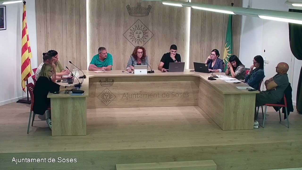 Ple ordinari del 9 d'octubre de 2025