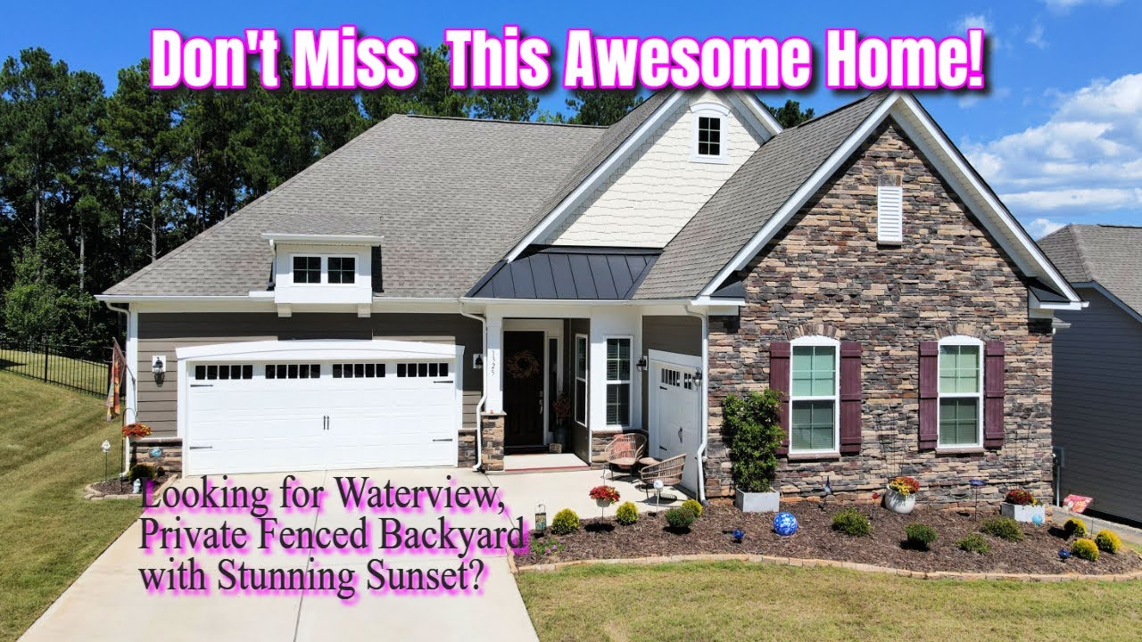 1325 Dali Blvd For Sale in Imagery Waterfront 55+ Community Near Charlotte NC | Waterview Home