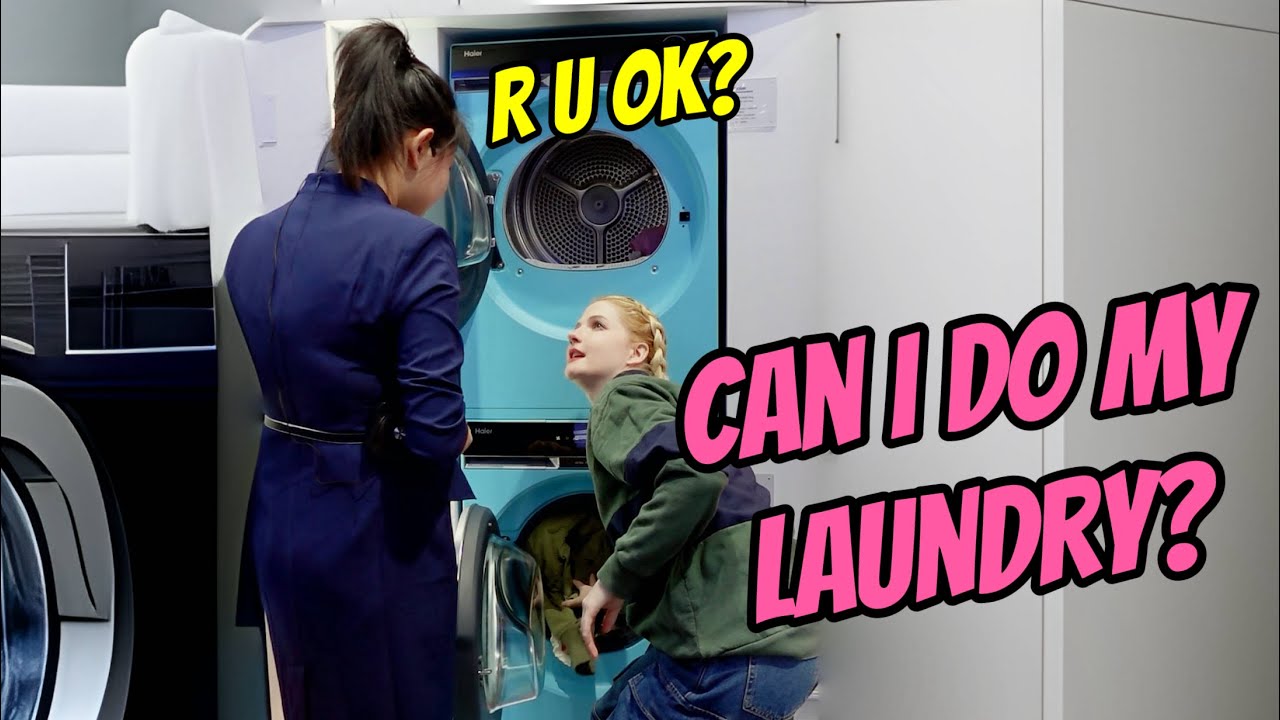 Picking out a new washing machine in China!