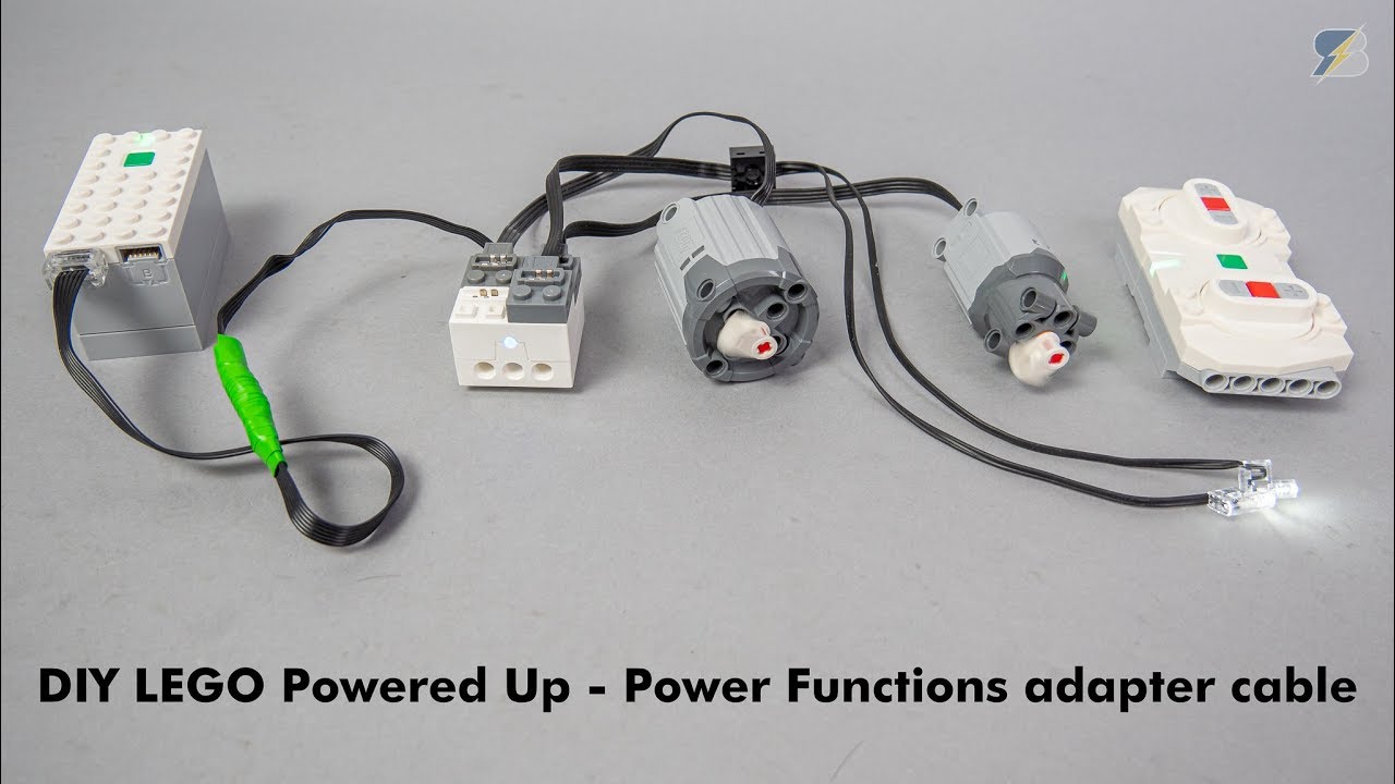 DIY LEGO Powered Up adapter cable - works with SBrick and Power Functions!