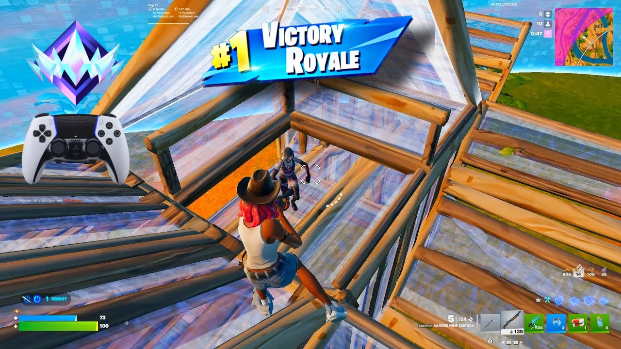 Fortnite Unreal Ranked Reload | PS5 Controller Gameplay