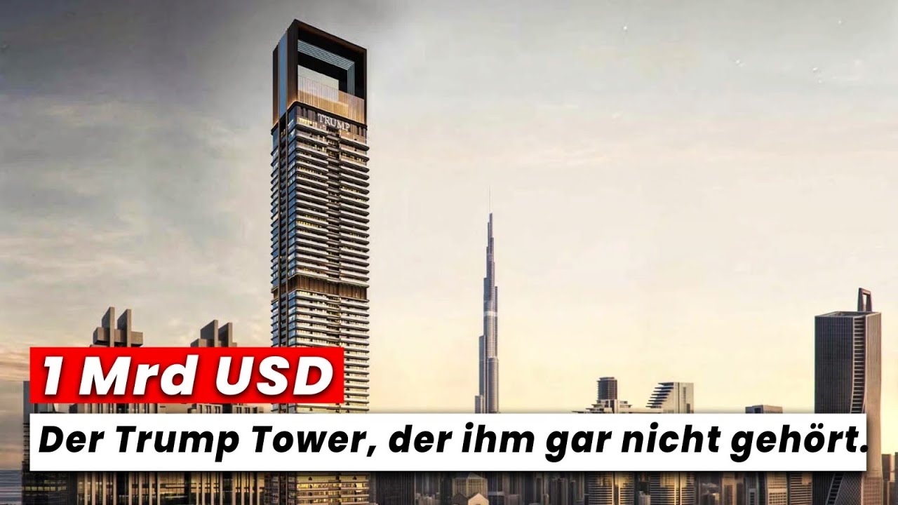 Wie Trump einen 1 Mrd USD Turm baut, ohne einen Cent zu bezahlen!