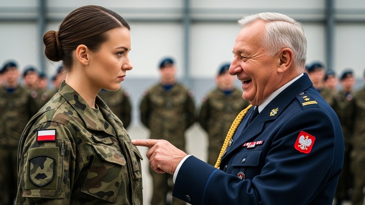 Generał wyśmiał jej „fałszywą odznakę” – dopóki nie dostrzegł pieczęci prezydenckiej
