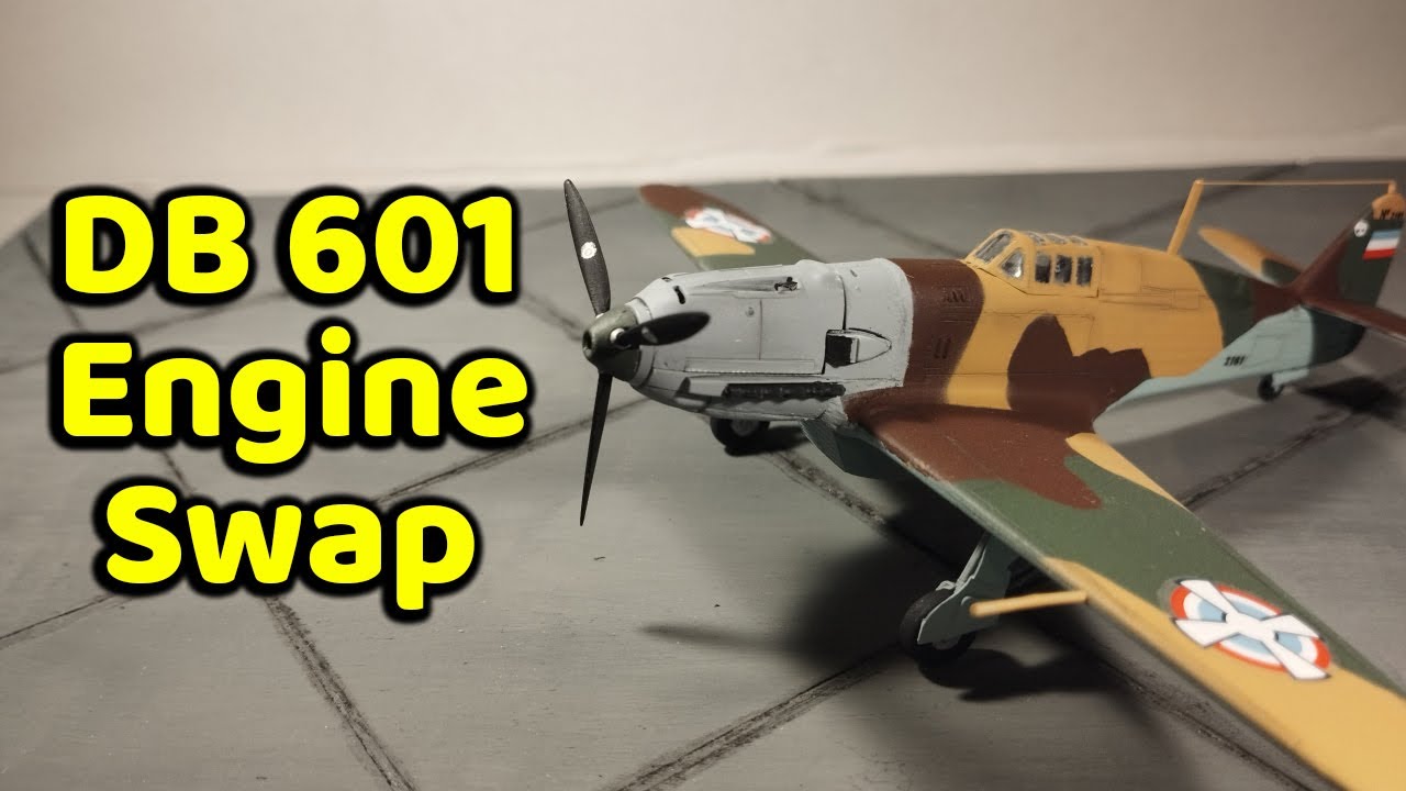 Building a Custom Rogozarski IK-3 with DB 601 Engine in 1/72 Scale -  Forgotten Yugoslav Project