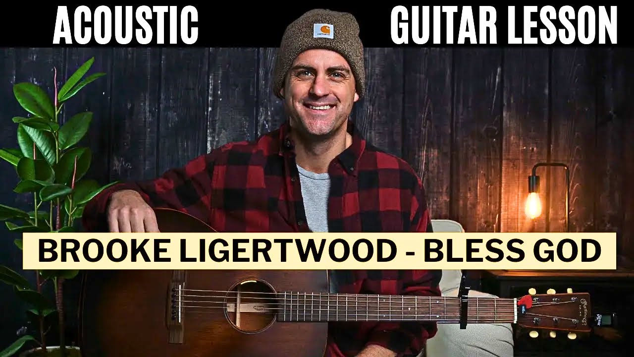 Bless God || Brooke Ligertwood || Cody Carnes || Acoustic Guitar Lesson with Chords & Lyrics