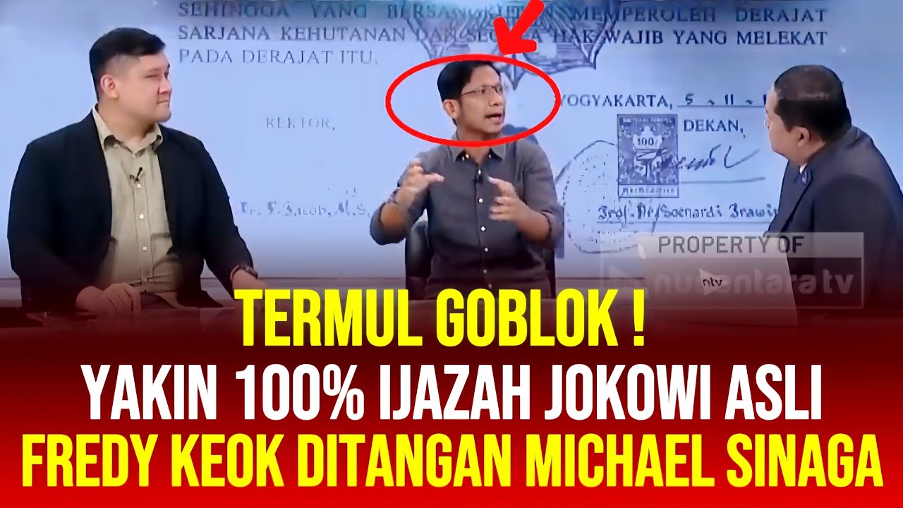 Nasib Sial ! Fredy Damanik Mencoba Berkilah Tapi Sayang Otak nya Tumpul 