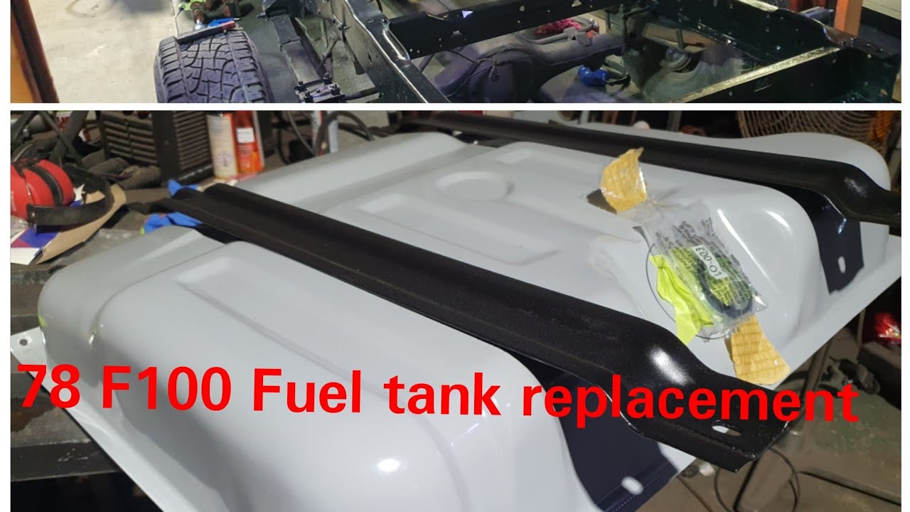 78 F100 Dent Side Fuel Tank Replacement