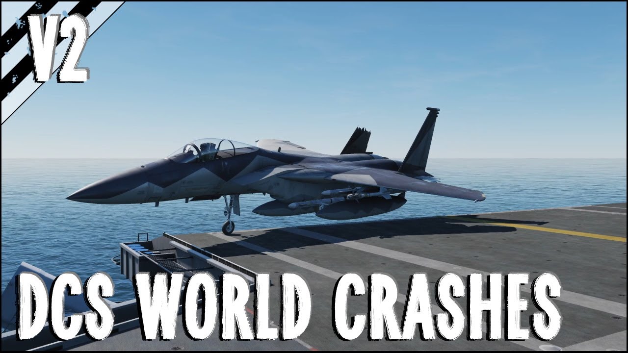 Bad Carrier Landings, Crash Landings & More! V2 | DCS World 2.5 Modern Flight Sim Crashes