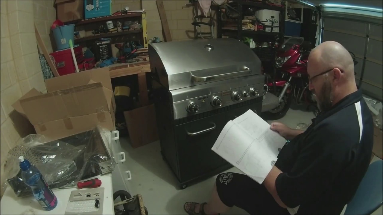 BBQ Assembly Jumbuck Stardom 4 Burner BBQ Assembly
