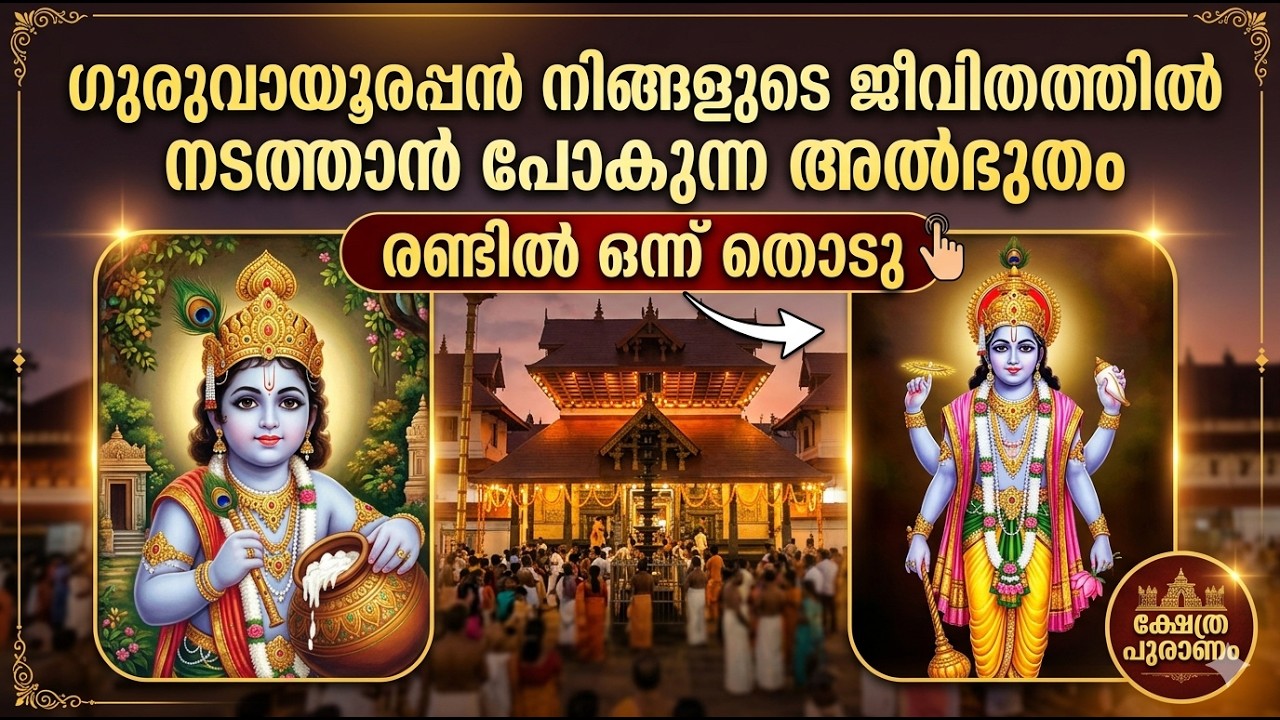 ഗുരുവായൂരപ്പൻ ഈ അത്ഭുതം നടത്താൻ പോകുന്നു