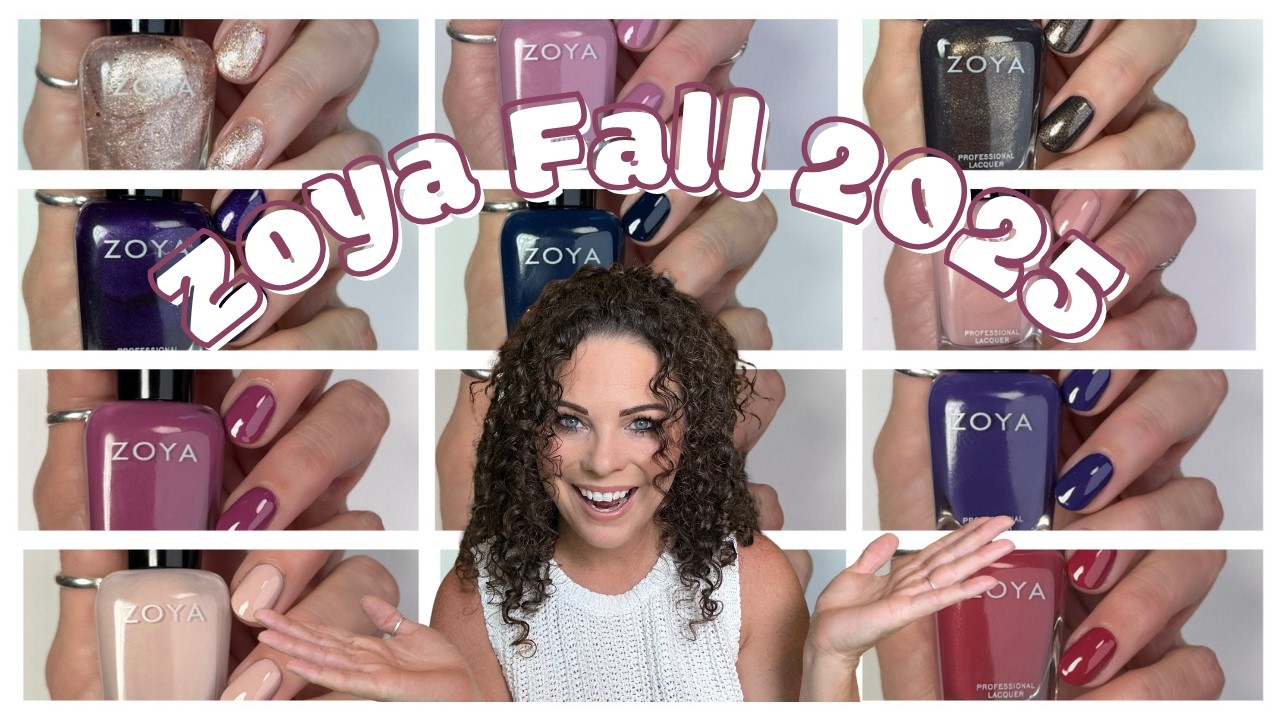 Новая коллекция Zoya «The Muse» осень 2025. | Обзор с множеством сравнений!