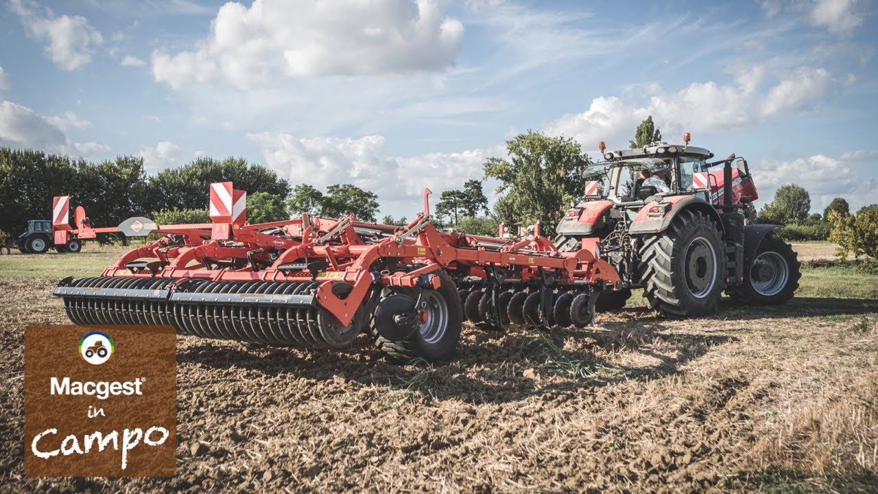 IN CAMPO: minima lavorazione ad alta potenza con KUHN Performer 4000 [HD]