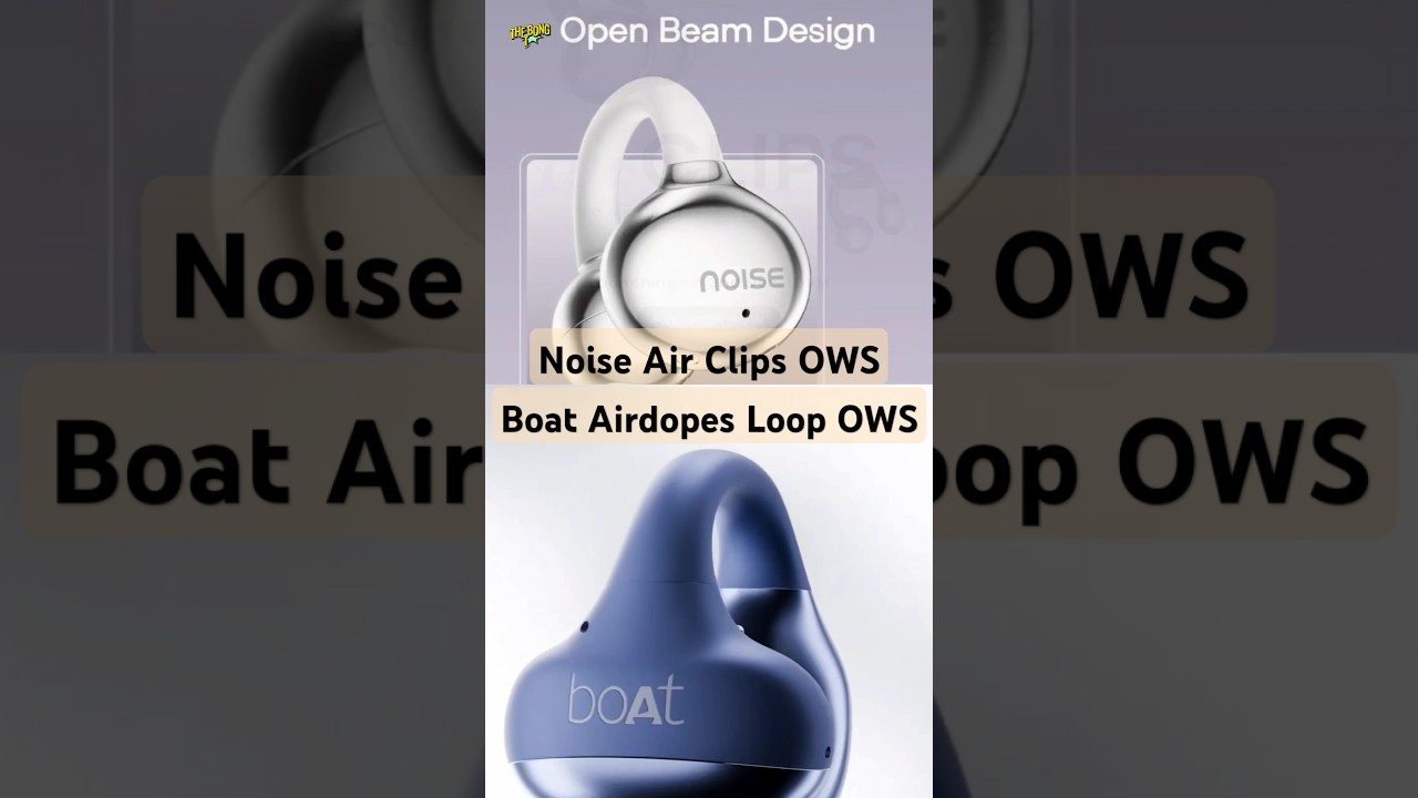 Open Ear Headphones Launched | Boat Airdopes Loop | Noise Air Clips #tbtshorts #tws #ows