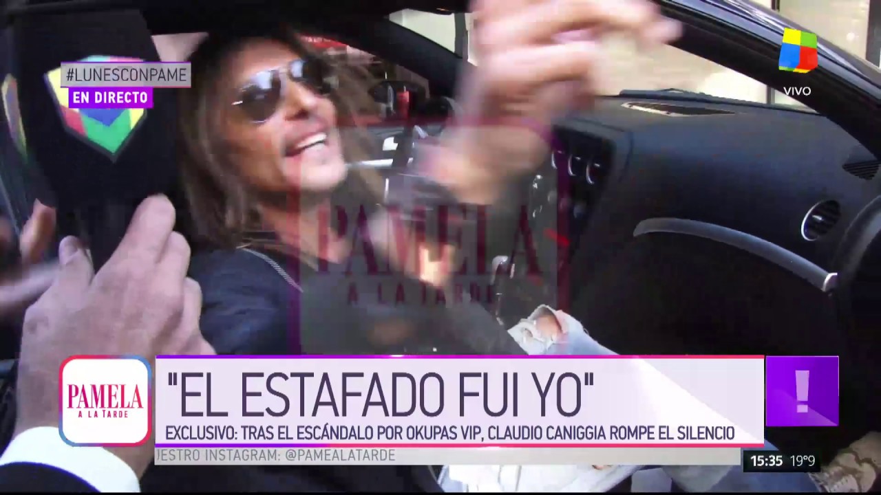 OKUPAS VIP: Claudio Paul Caniggia se defendió de la causa