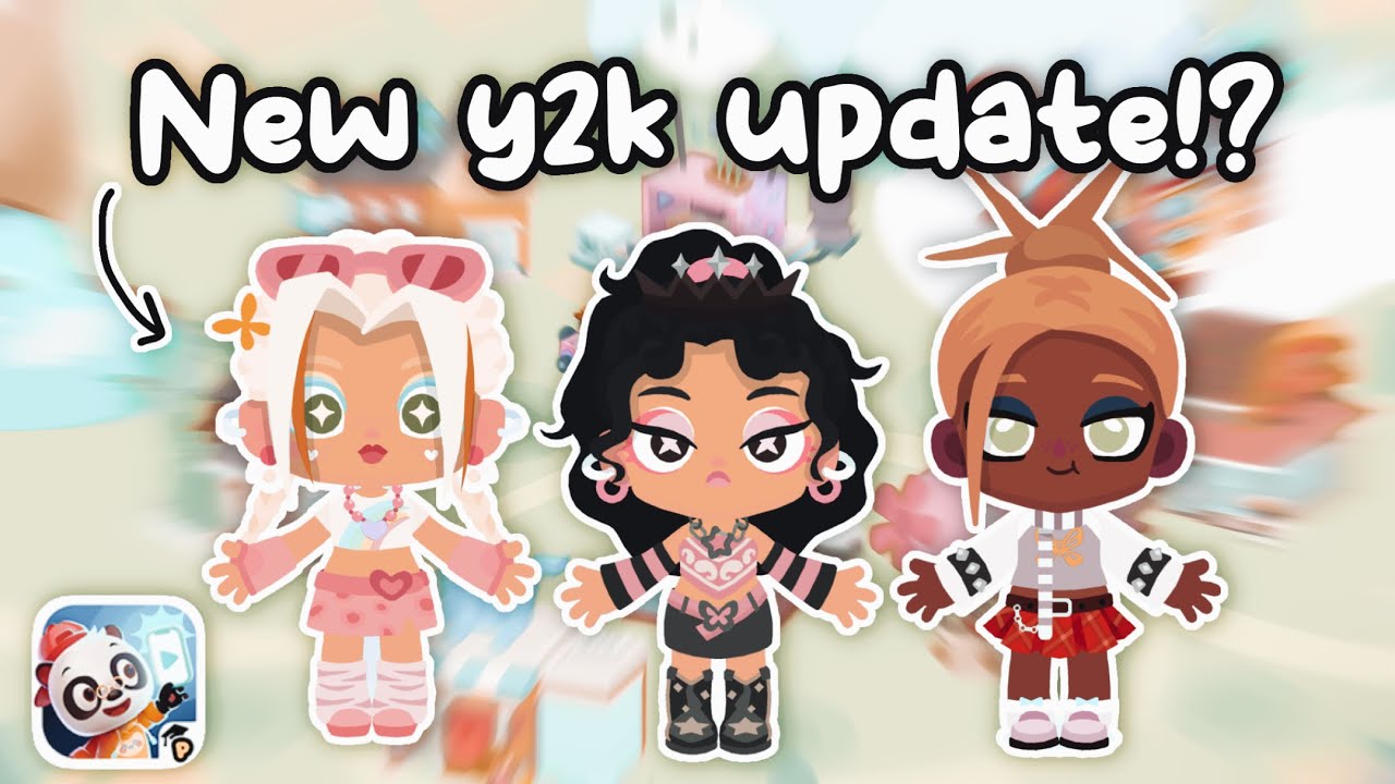 NEW Y2K update!!! #towntales 😱🎉☀️ | Dessireeplaysss | @Dr. Panda TownTales