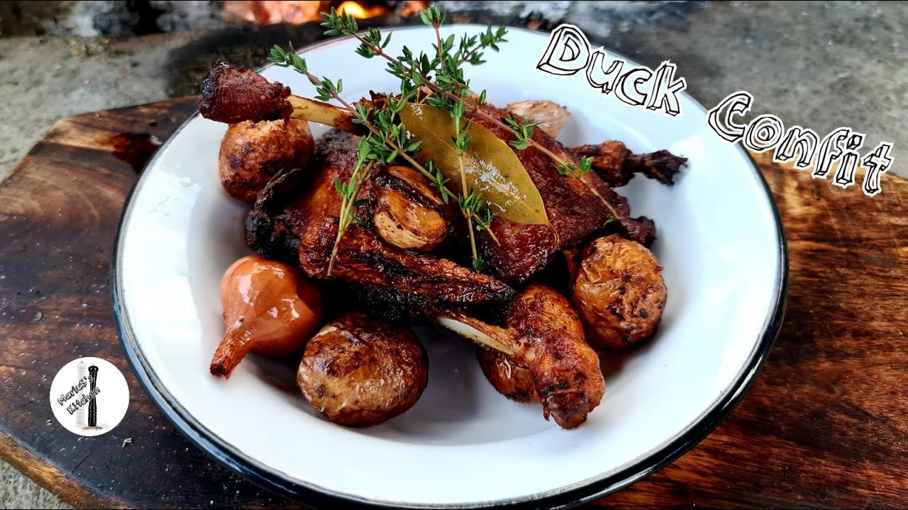 Pulpe de Rață &icirc;n Untură de Porc - Duck Confit - Cooking in the Village Ep.30 - 4K