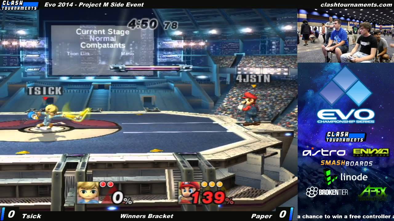 Evo 2014 - Tsick vs Paper - Project M