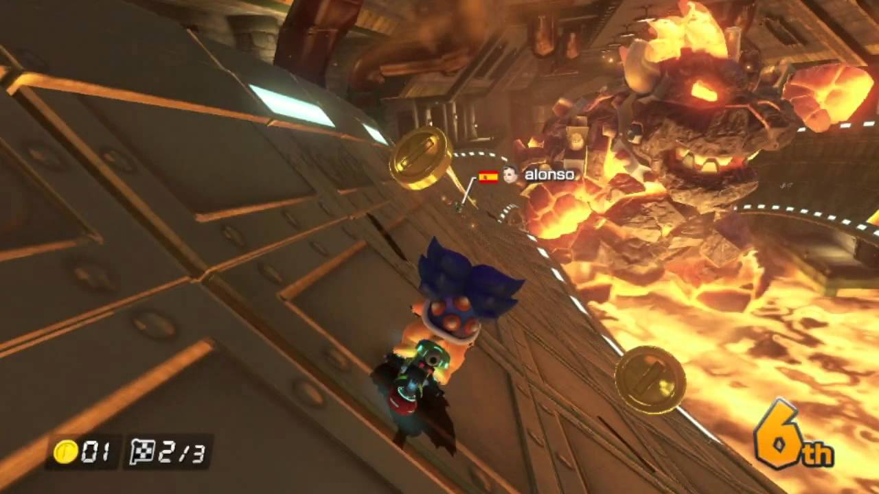 Mario Kart 8 Online Races #4 - Feat Emiru(2)