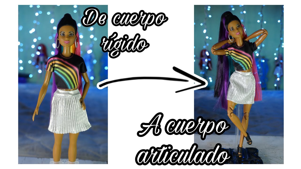 Cómo cambiar el cuerpo de tus muñecas