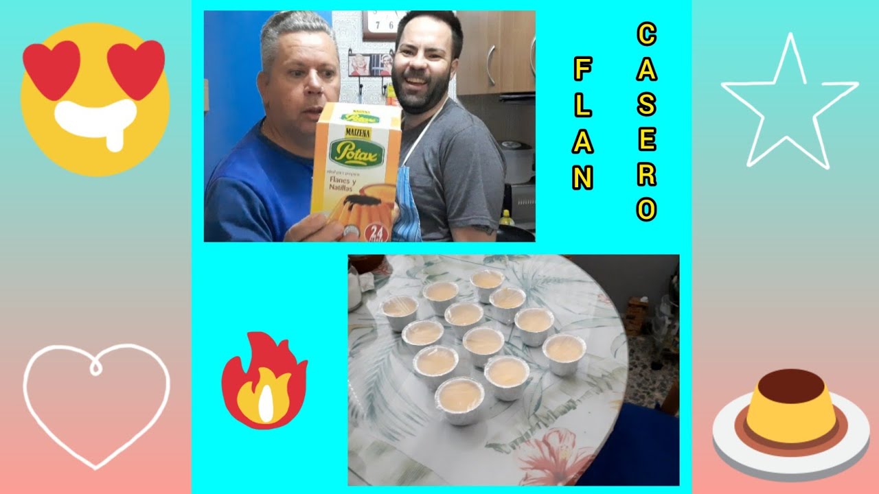 Flan de HUEVO fácil y rápido // Preparamos CARAMELO casero
