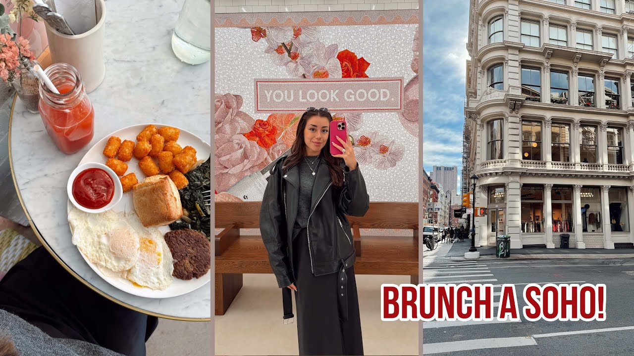 BRUNCH E SHOPPING A SOHO!! 🍎 parte uno | NYC VLOG 17/10/24