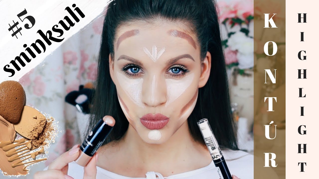❗️SMINKSULI #5: Kontúr & Highlight│Karin Dragos
