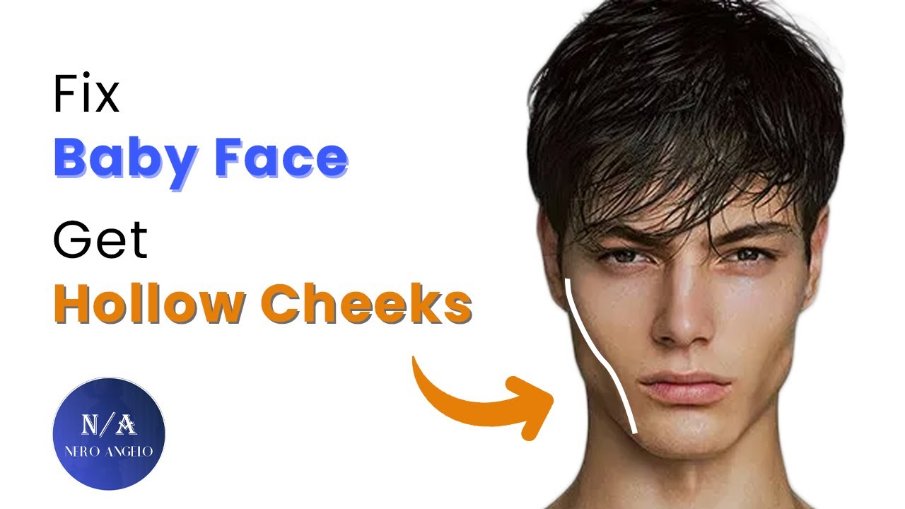 How To Fix Baby Face And Get Hollow Cheekbones - Looksmaxxing Guide (blackpill)