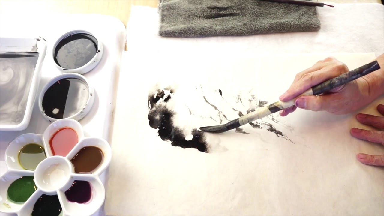 Chinese Landscape basics by Ning Yeh 1 and 2 (Texture and Ink Works)