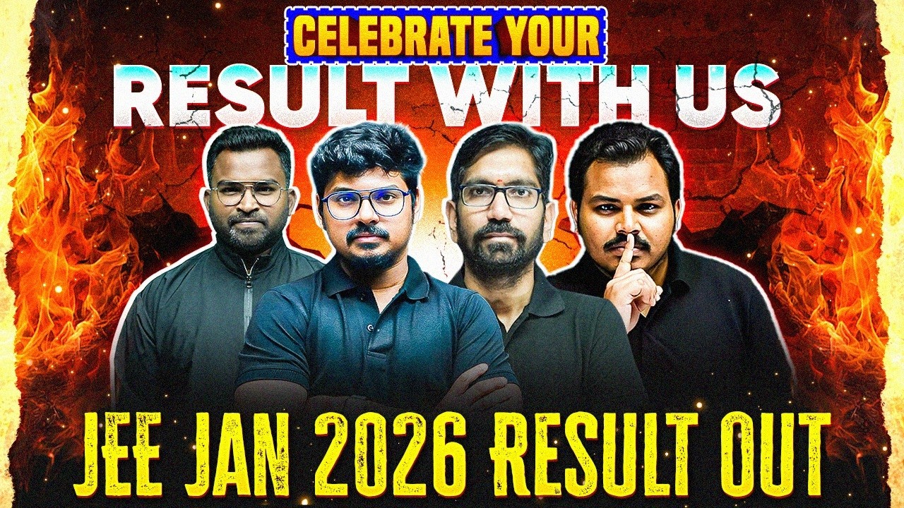 Celebrate Your JEE Result With Us 🎉 | JEE Main 2026 | LIVE | PW JEE Telugu