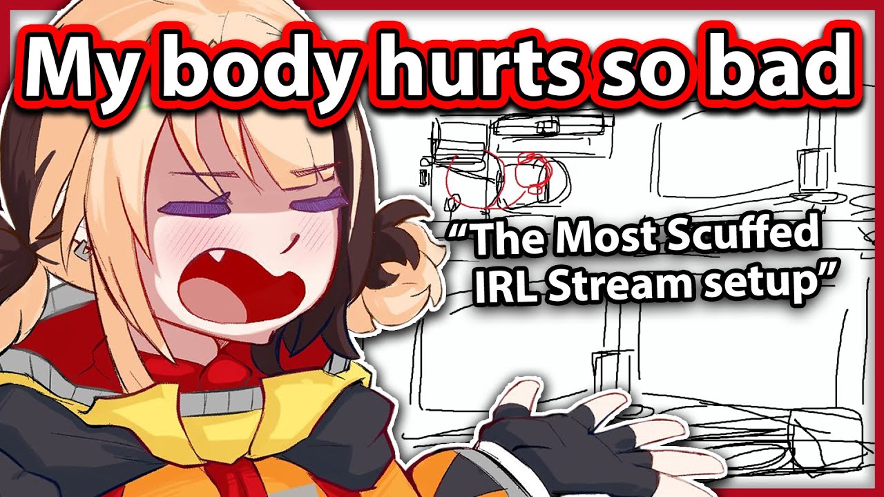 Gigi Perfectly Draws and Explained Her Terrible IRL Stream Setup  【HOLOEN】