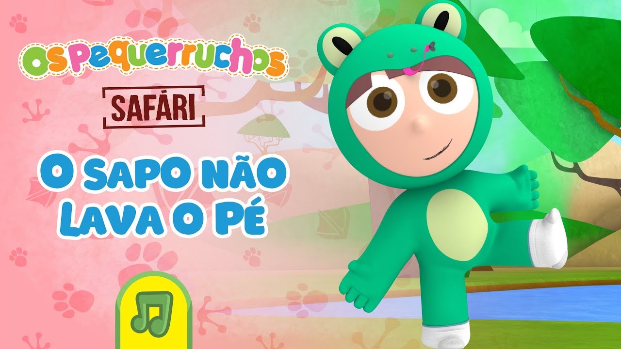 Os Pequerruchos - O Sapo Não Lava o Pé [DVD Safári]