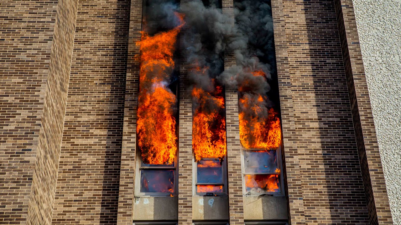 HIGH RISE FIRE, RESIDENT RESCUE/EVACUATION...ARNOLD, Pa. (Arnold Manor, Horne Blvd.)