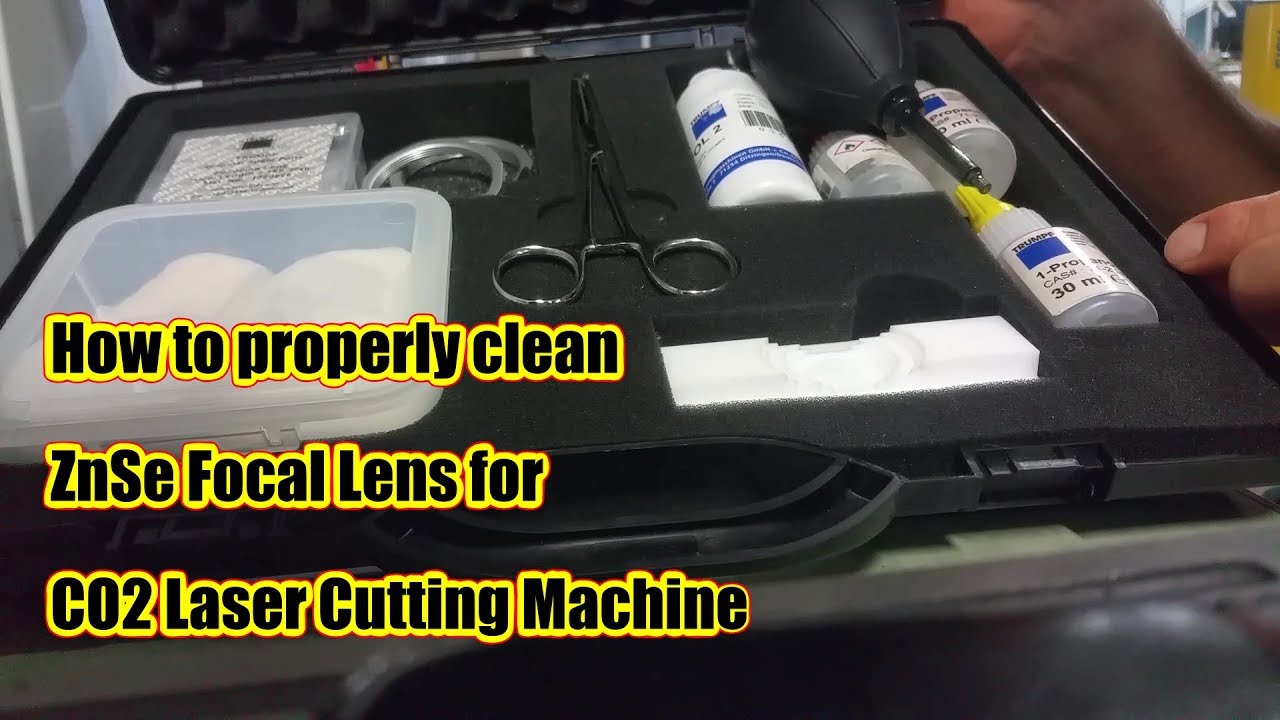 How to clean a lens for CO2 Laser cutting machine