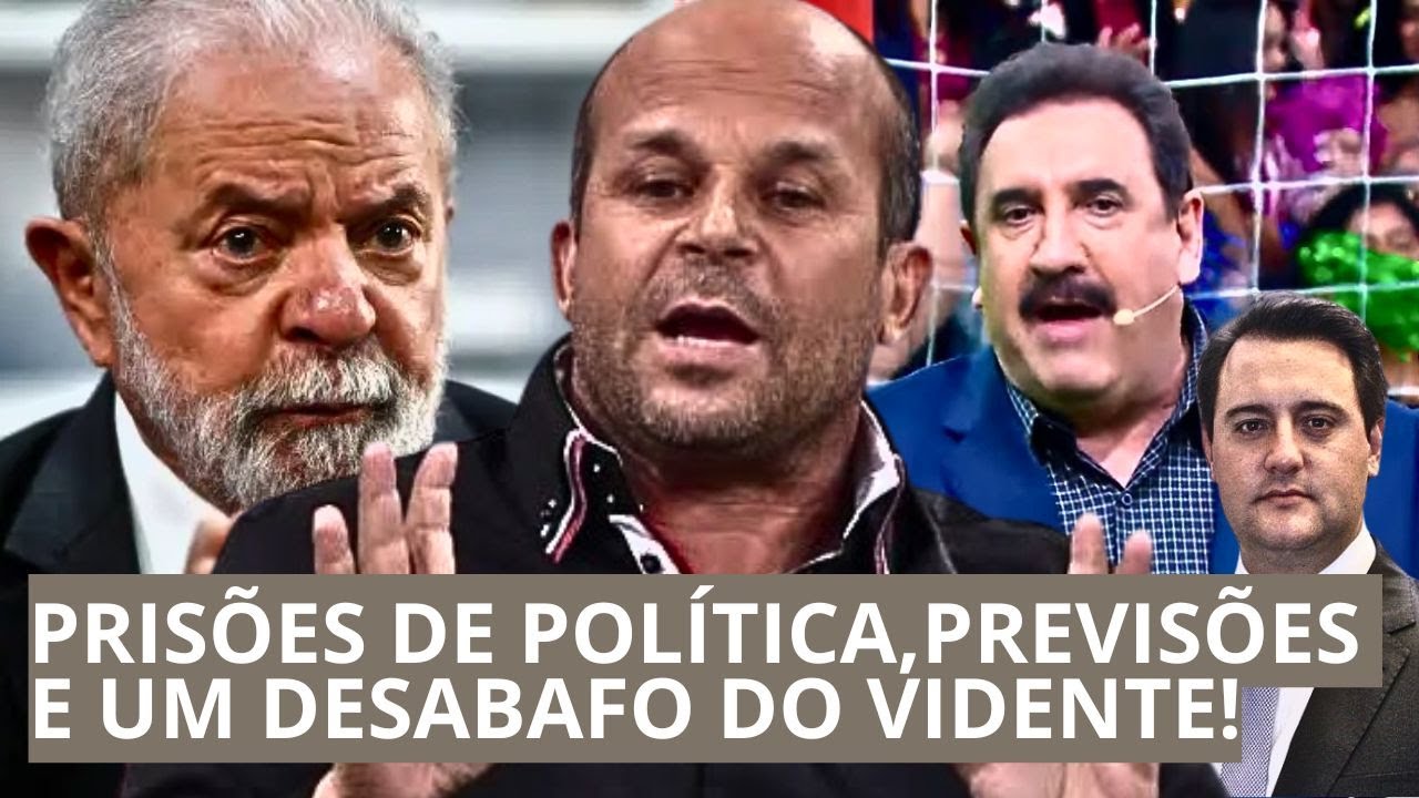 Vidente Carlinhos: Prisões na política, se ele fosse pobre já estaria preso, STF, INSS, MASTER e+